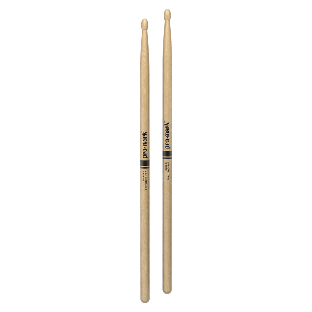 ProMark Classic Forward 747 Hickory Drumstick, Oval Wood Tip