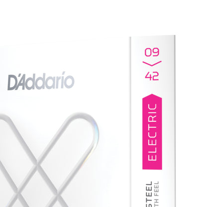 D'Addario XSE0942 Nickel Wound Electric Guitar Strings, Super Light, 09-42