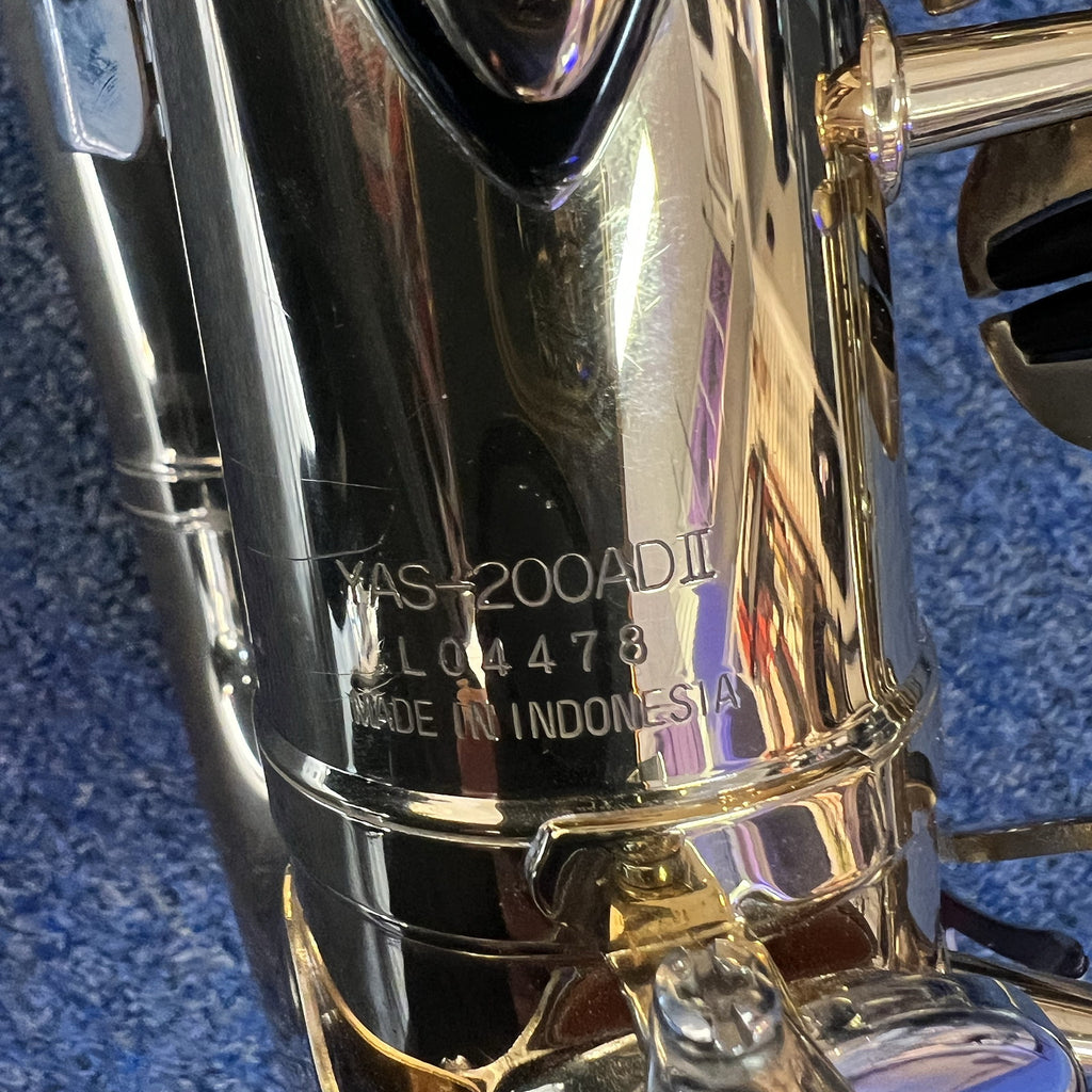 Yamaha YAS-200ADii Alto Saxophone Used