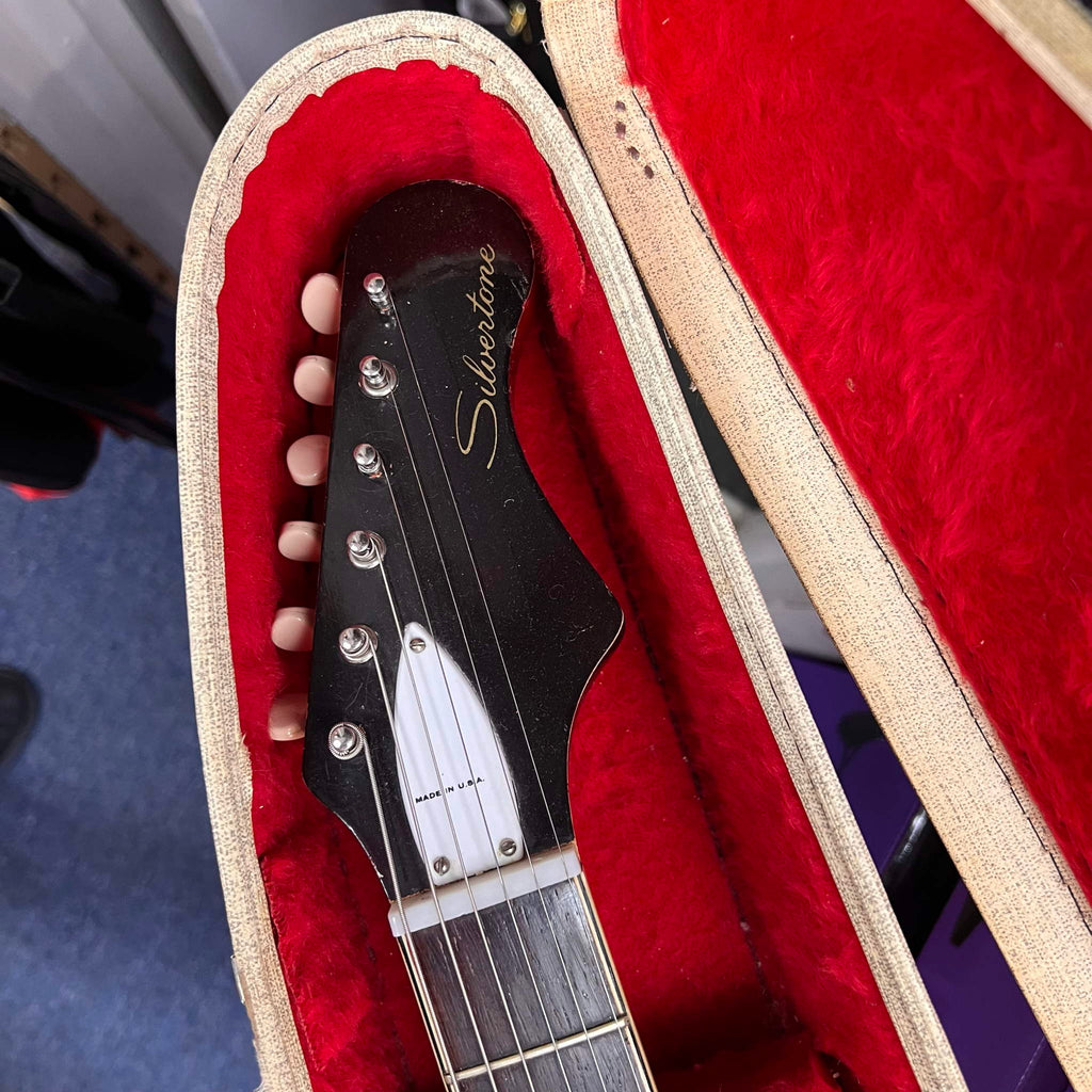 Silvertone 1478 Silhouette 1960s w/case (used)