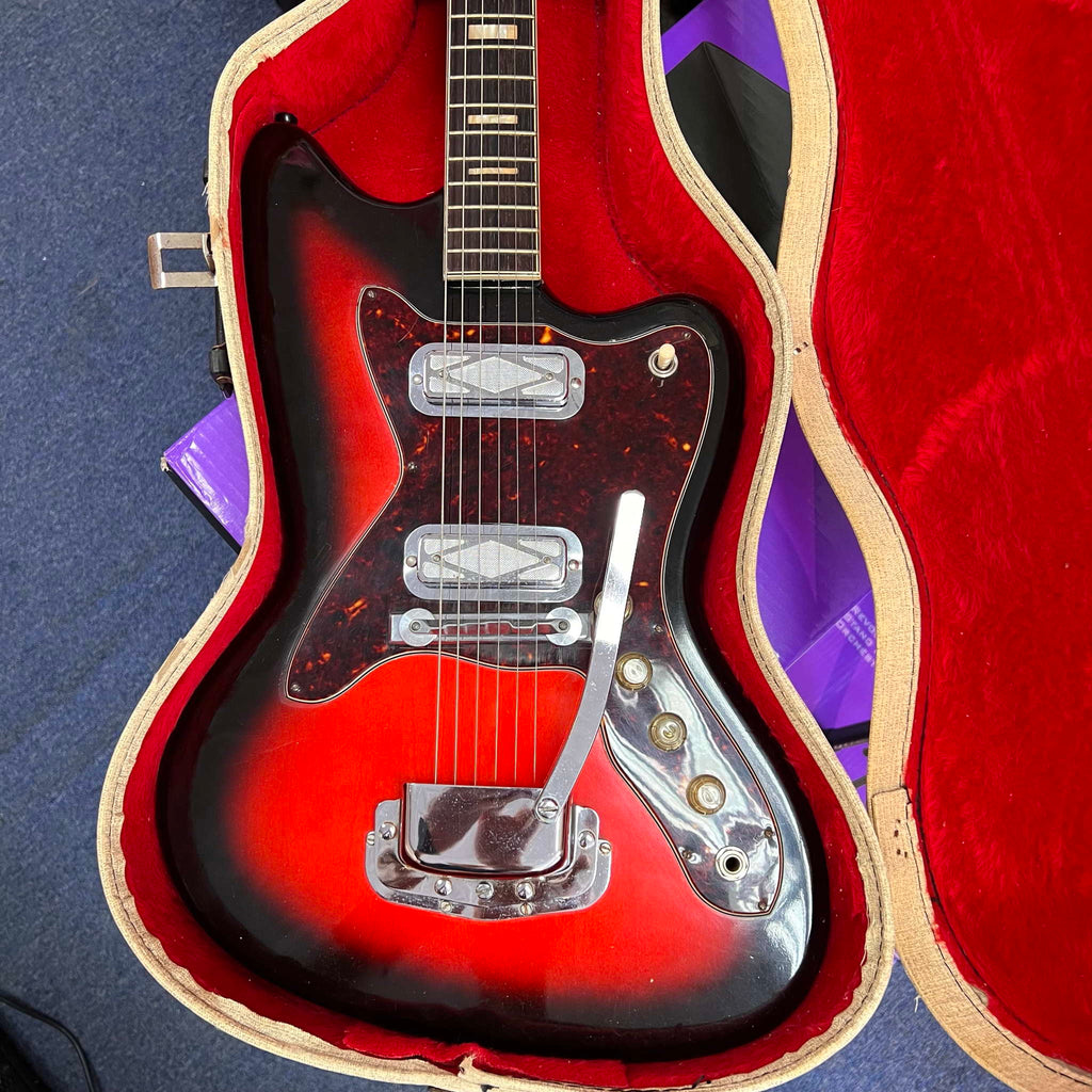Silvertone 1478 Silhouette 1960s w/case (used)