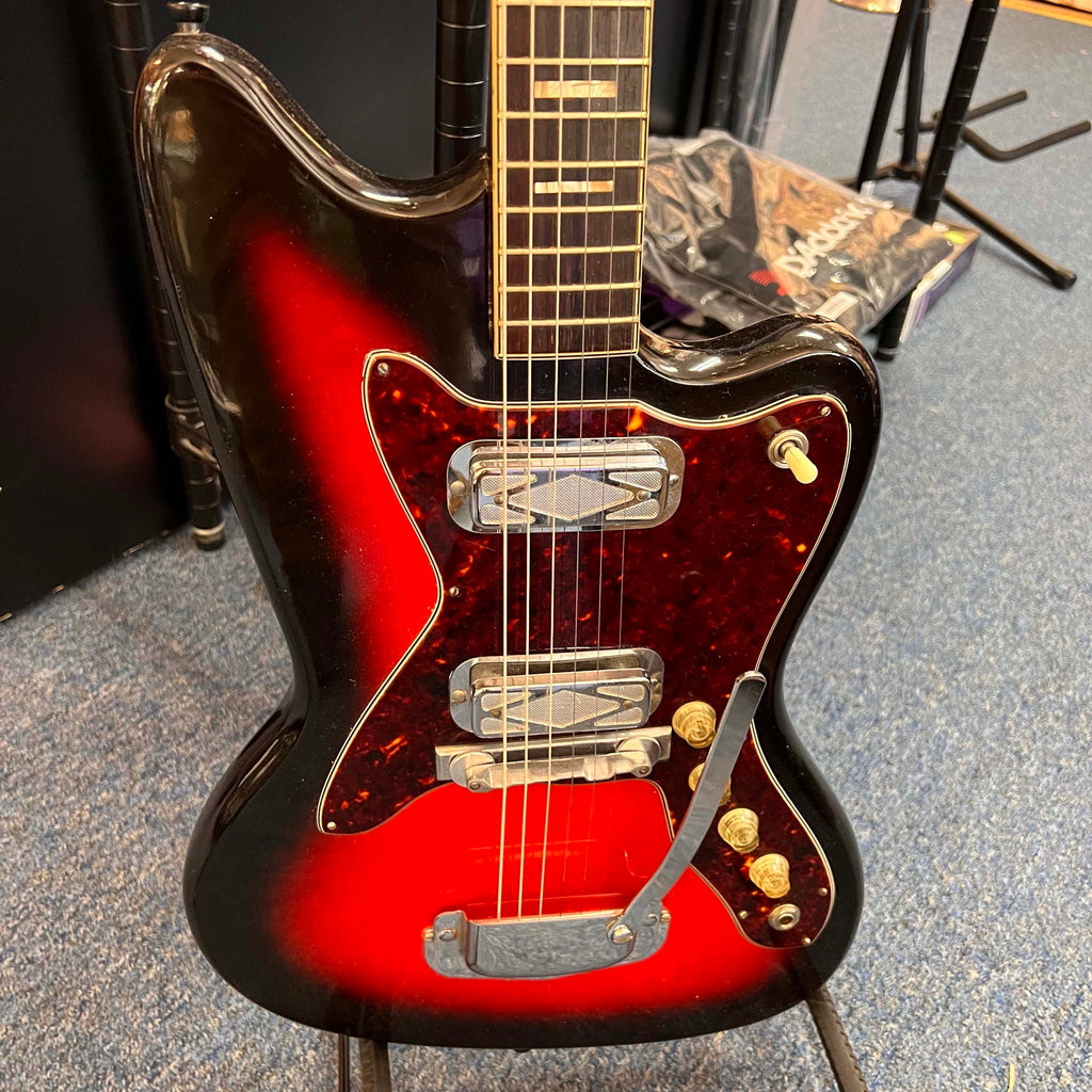 Silvertone 1478 Silhouette 1960s w/case (used)